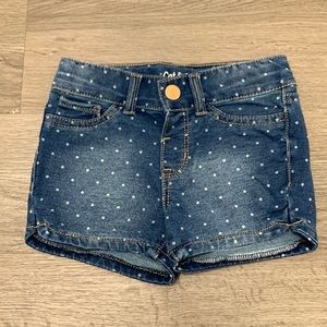 Cat & Jack Girls Jean Shorts - size 3T